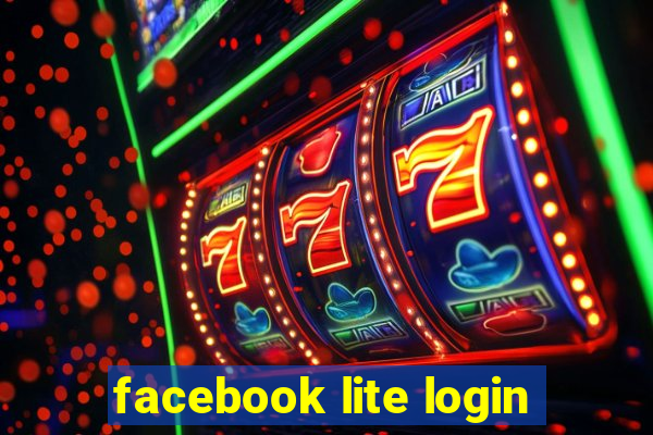 facebook lite login